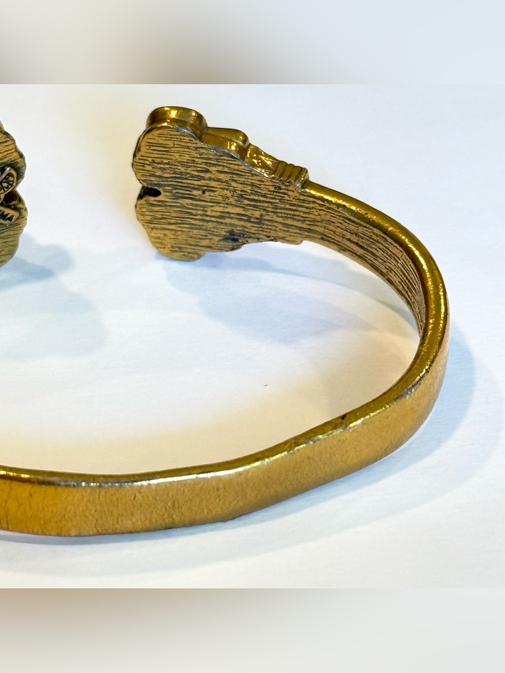 Vintage Bracelet Heritage Museum Reproductions Egyptian  Signed Chunky HMR CMA - Picture 13 of 13